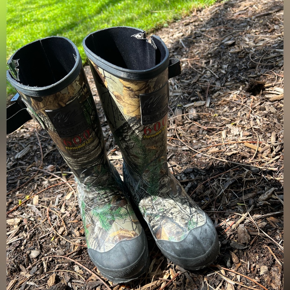 Camo Waterproof Boots